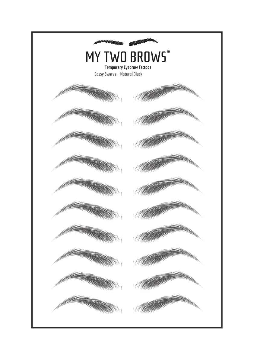 Temporary Eyebrow Tattoos (TEST COPY) My Two Brows