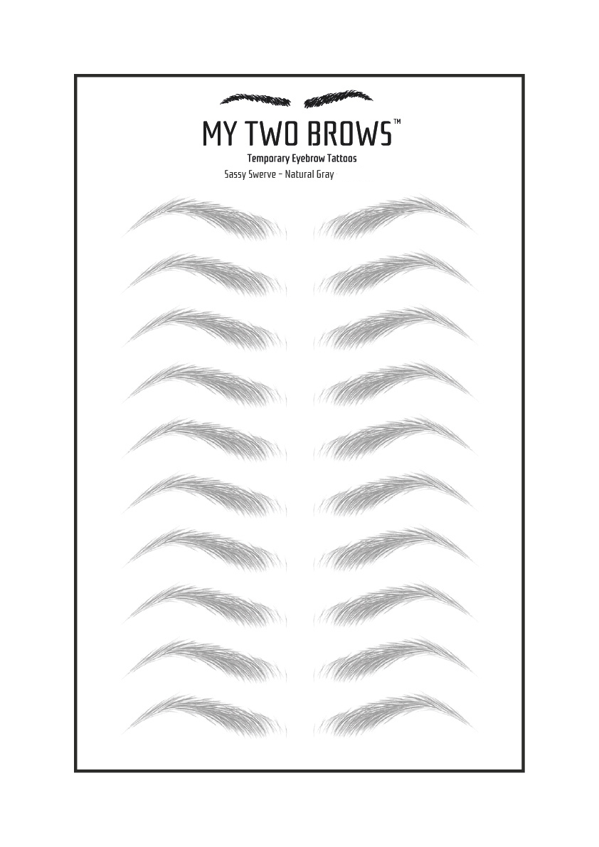 Temporary Eyebrow Tattoos (TEST COPY) My Two Brows