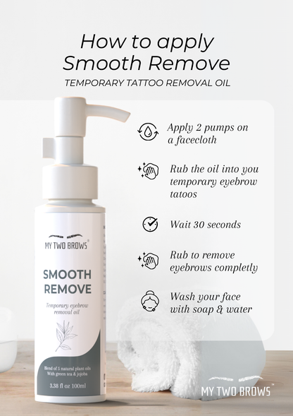 Smooth Remove - Temporary Eyebrow Removal Oil