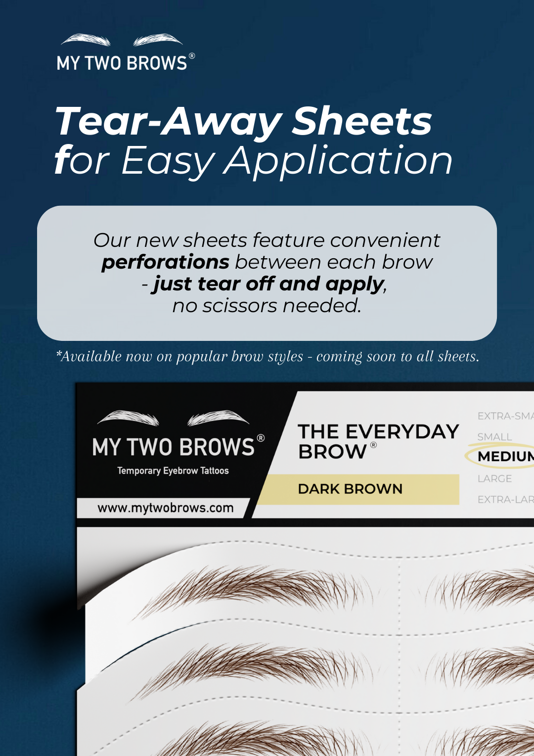 Temporary Eyebrow Tattoos