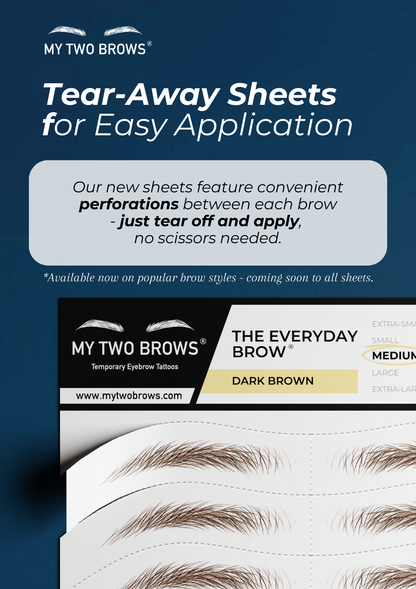 Temporary Eyebrow Tattoos
