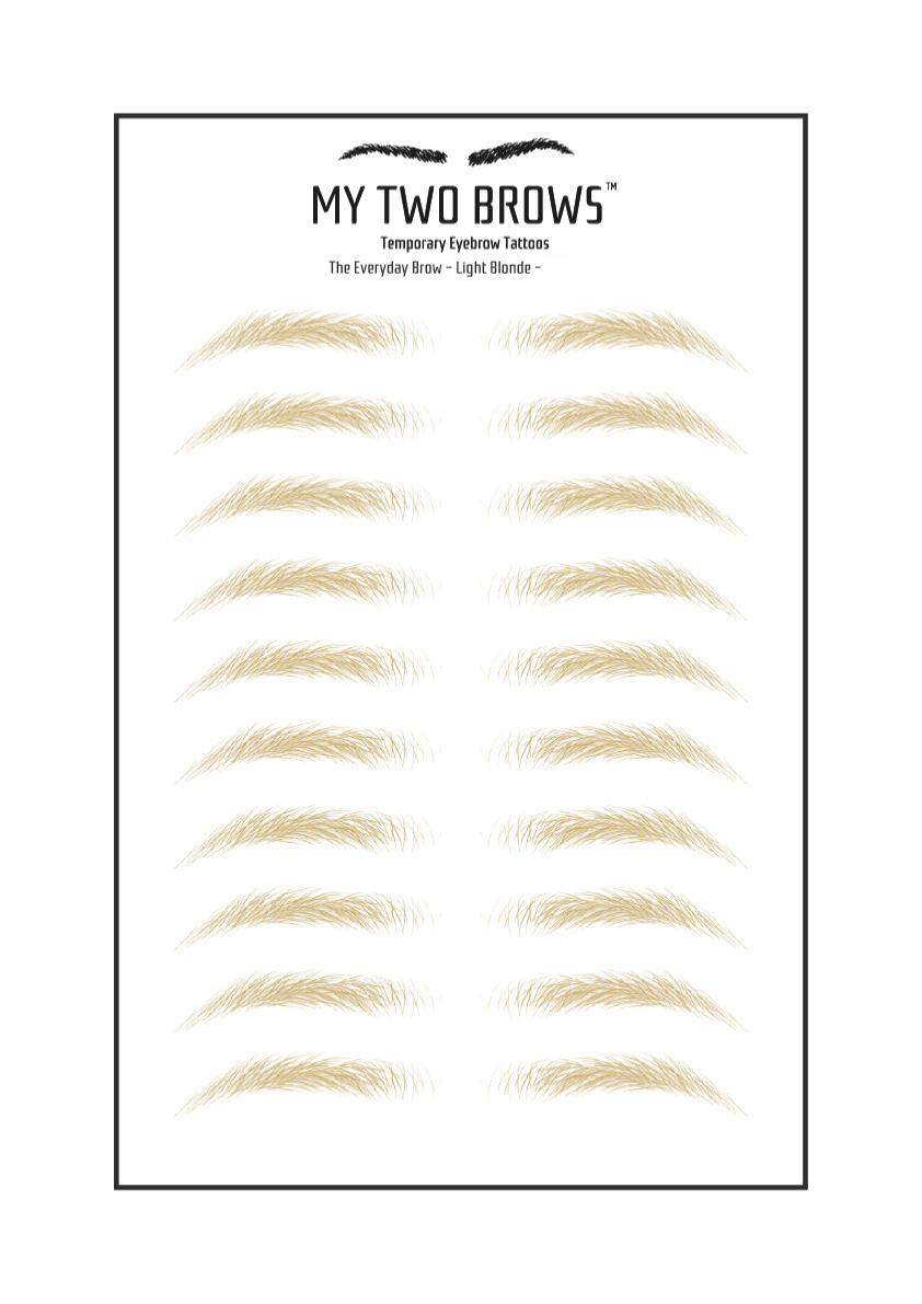 Temporary Eyebrow Tattoos