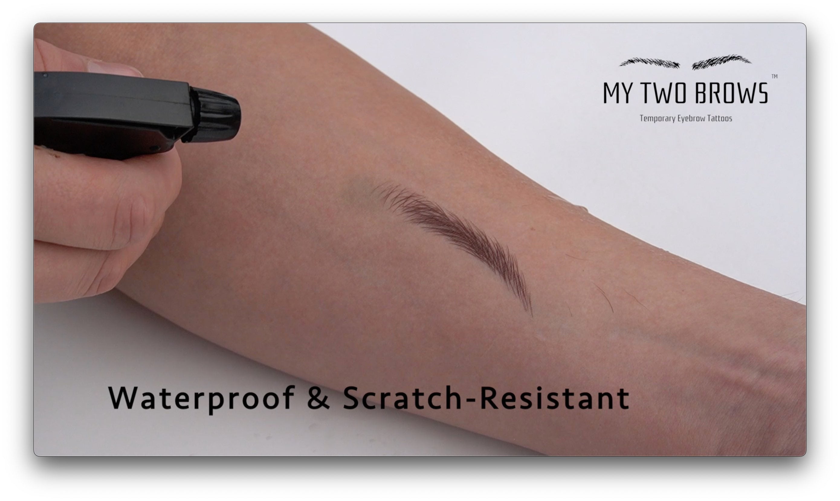 Load video: My Two Brows - Waterproof &amp; Scratch Resistant