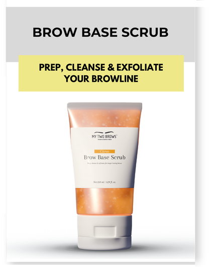 Citrus Brow Base Scrub