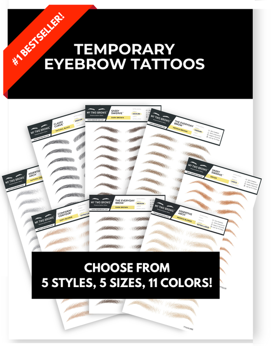 Temporary Eyebrow Tattoos