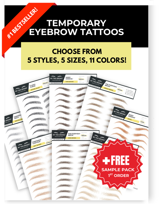 Temporary Eyebrow Tattoos