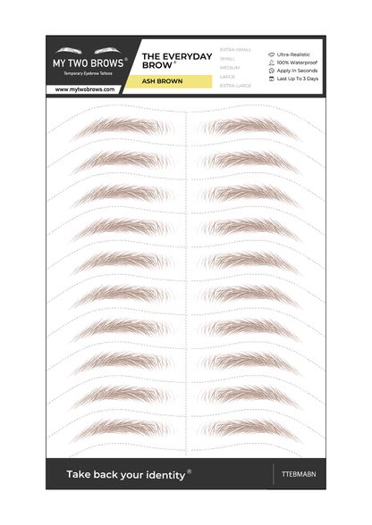 Temporary Eyebrow Tattoos