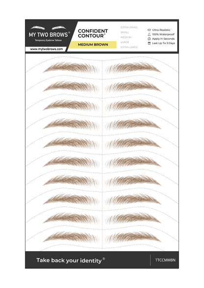 Temporary Eyebrow Tattoos